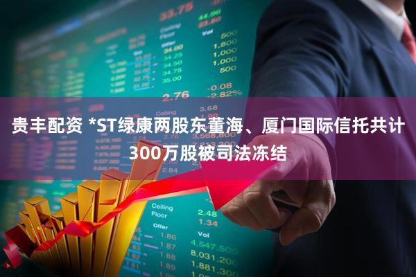 贵丰配资 *ST绿康两股东董海、厦门国际信托共计300万股被司法冻结