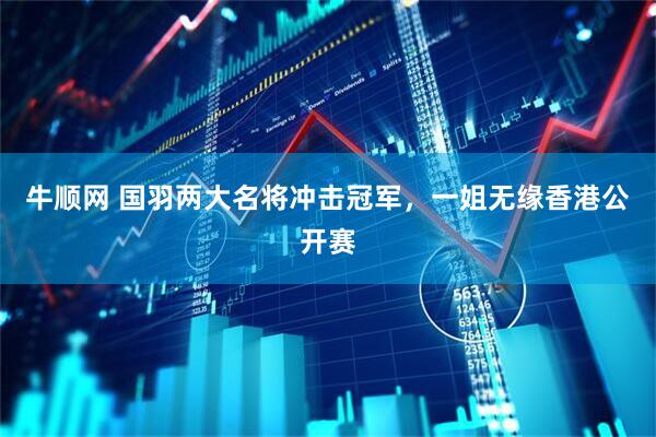 牛顺网 国羽两大名将冲击冠军，一姐无缘香港公开赛